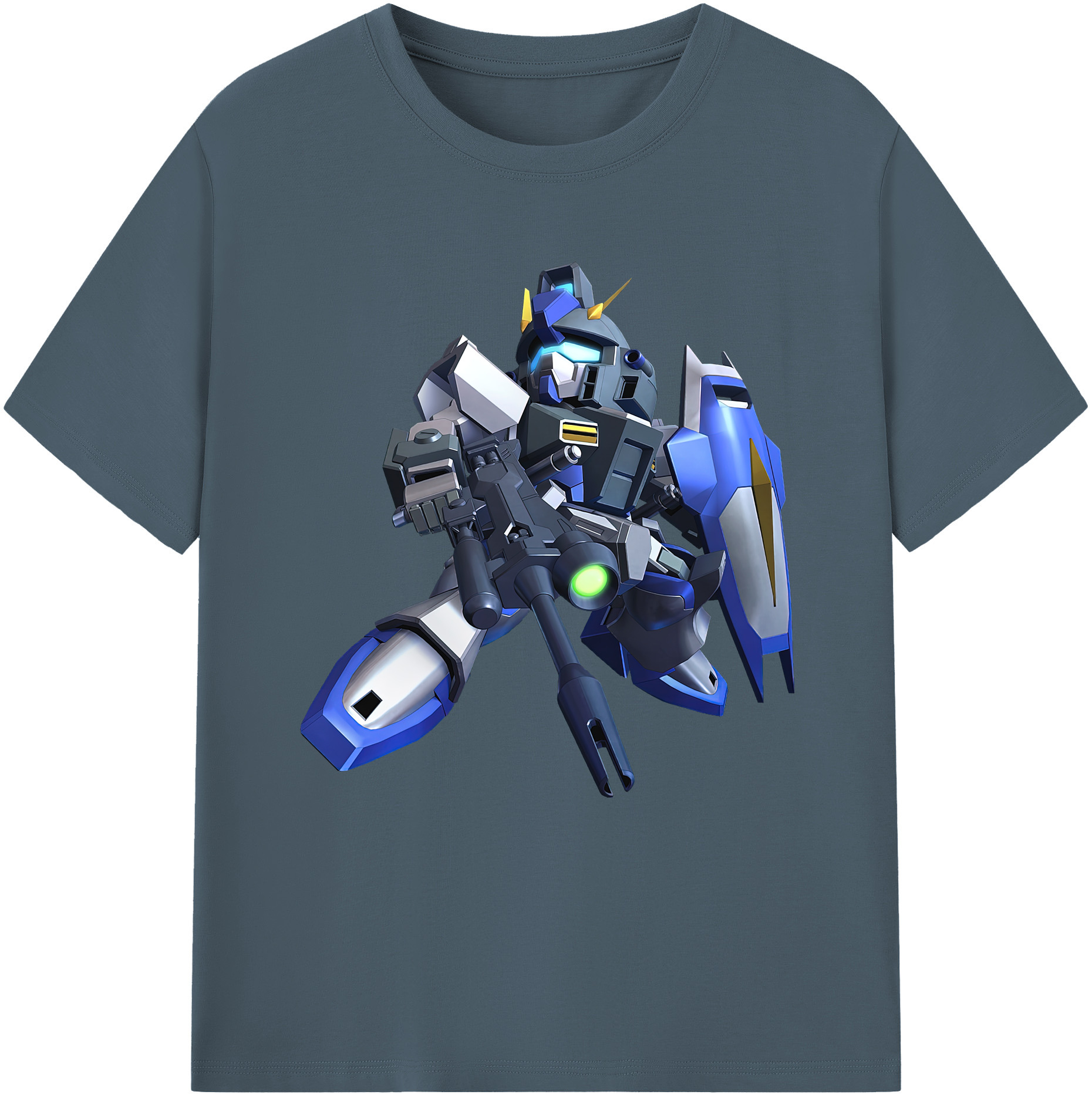 （画像用） 機動戦士ガンダム Mobile Suit Gundam 綿100％半袖Tシャツ（フロントプリント）